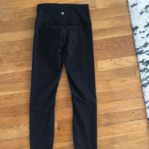 Lululemon wunderunder high waisted leggings